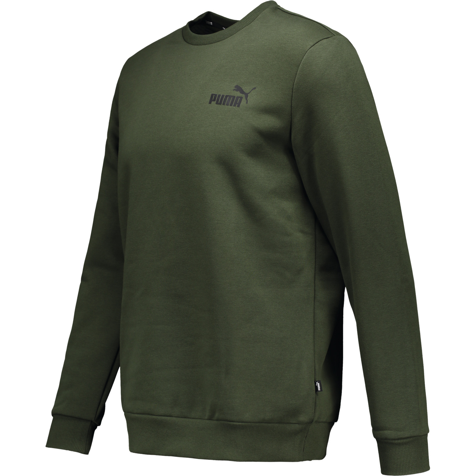 Puma Herren-Pullover Essential small Logo Crew L, braun