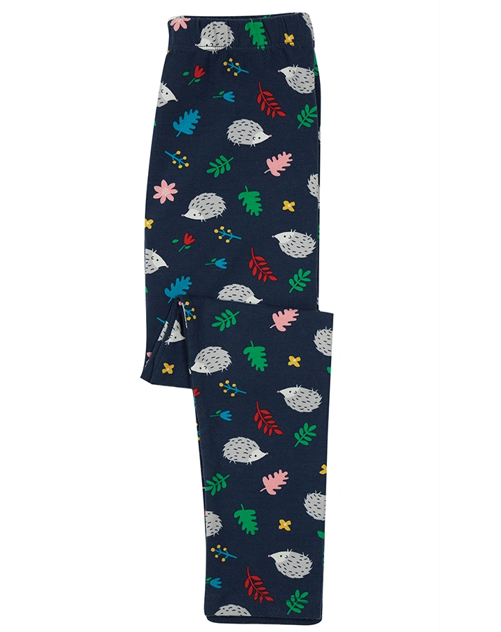 Leggings HEDGEHOGS in nachtblau/bunt