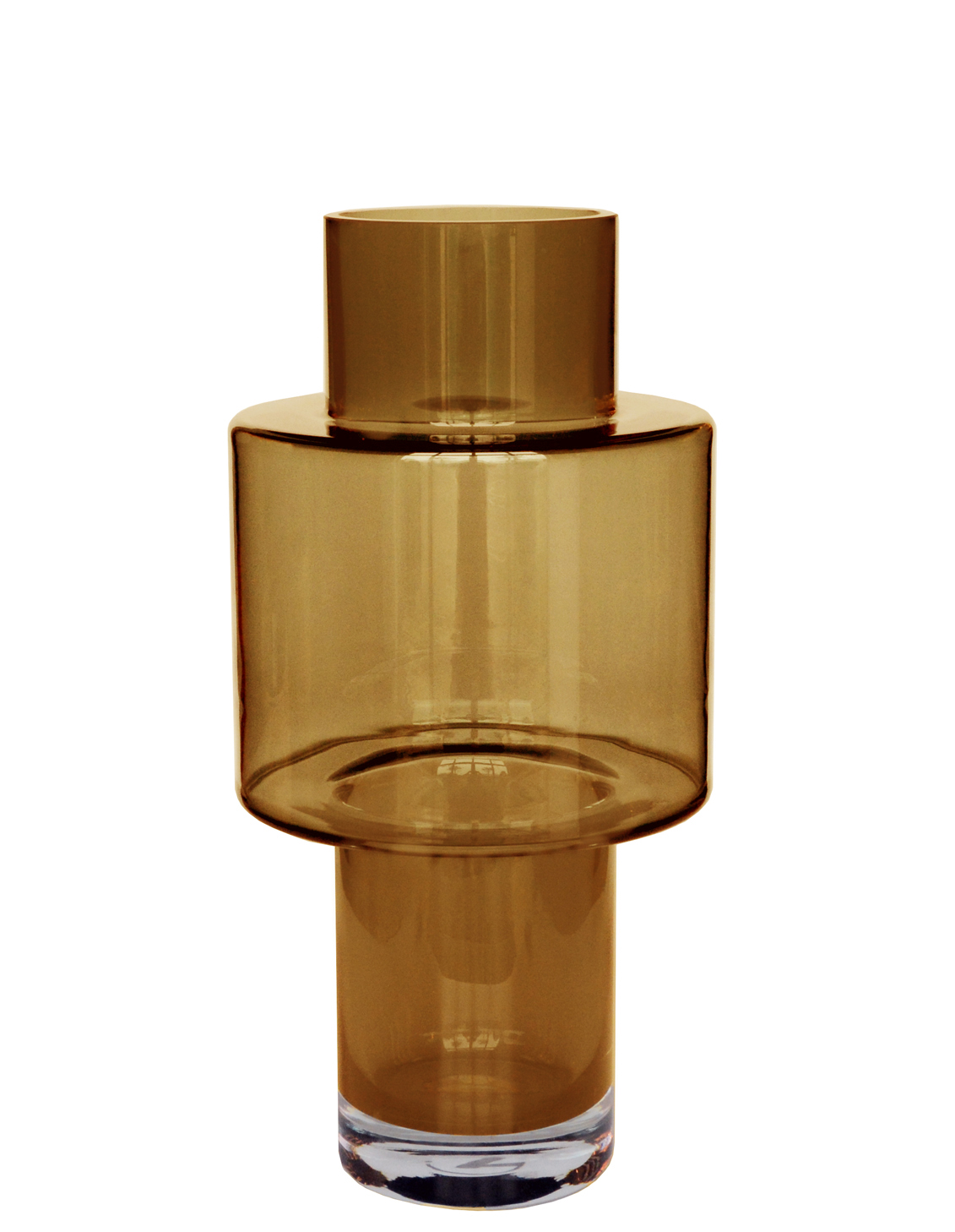 Vaas Juba cognac Ø20 x H40 cm