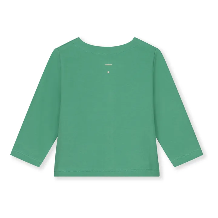Gray Label Cardigan Coton Bio Bébé | Vert Menthe