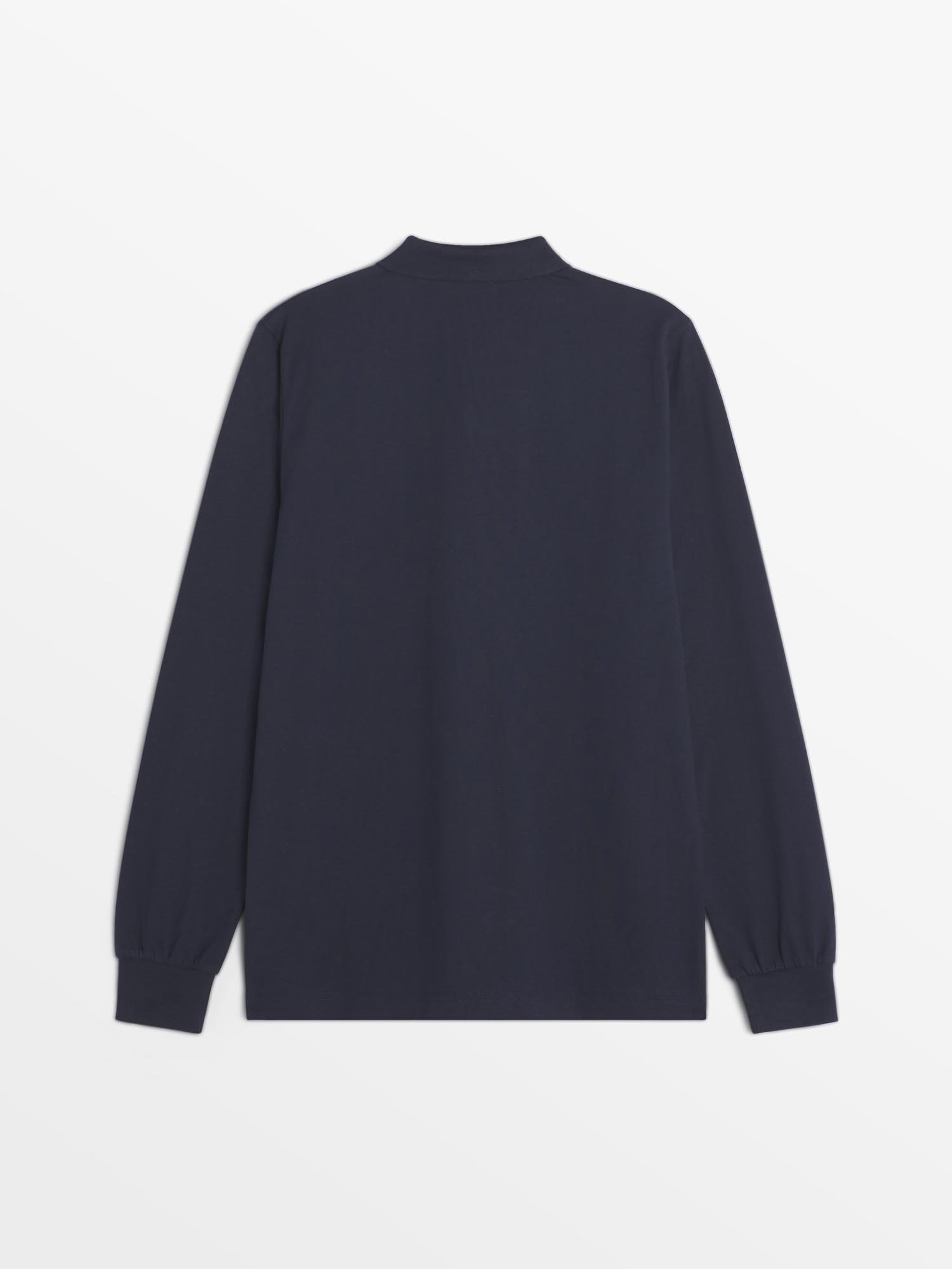Polo Homme Rayures Poitrine Marine