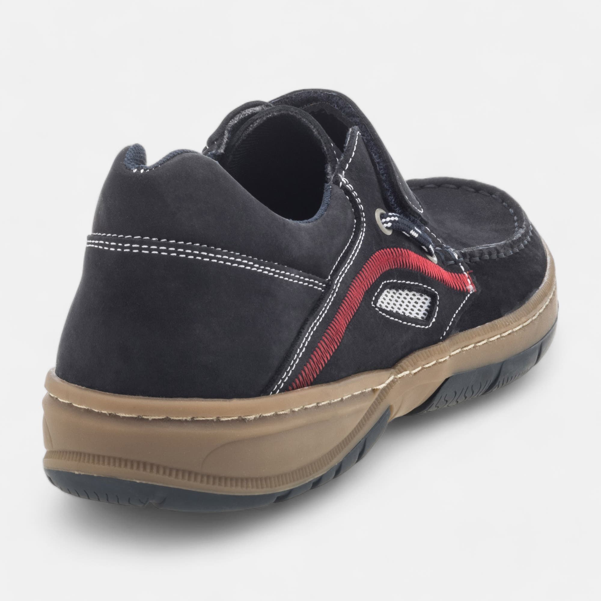Mocassins Homme en cuir bleu marine