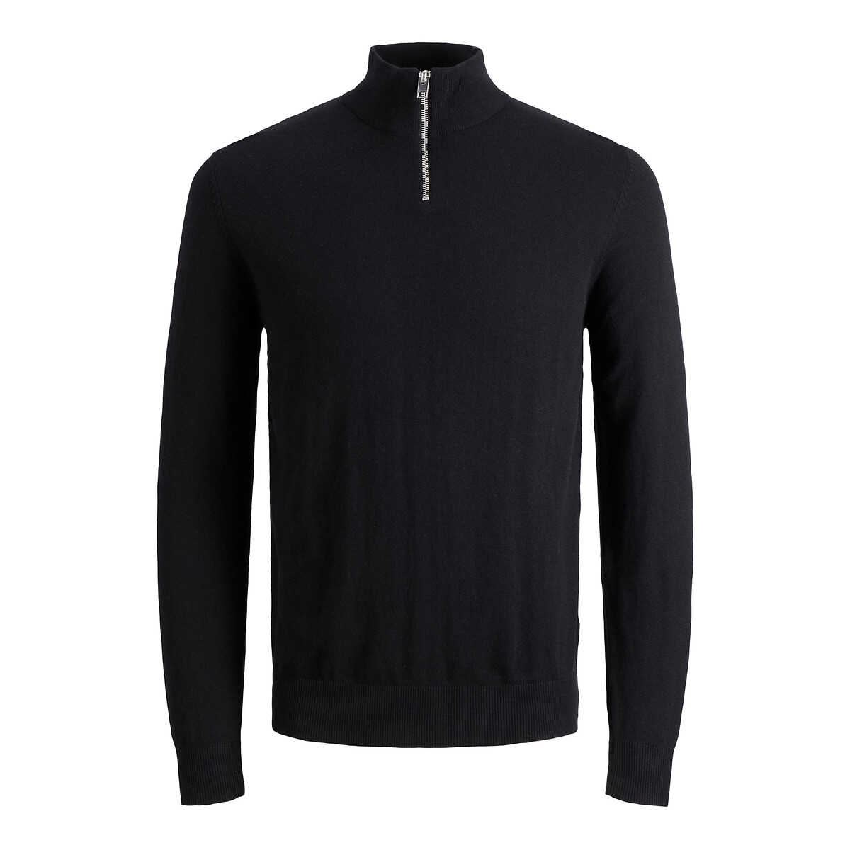 JACK & JONES<br>Suéter com gola alta e zíper Emil