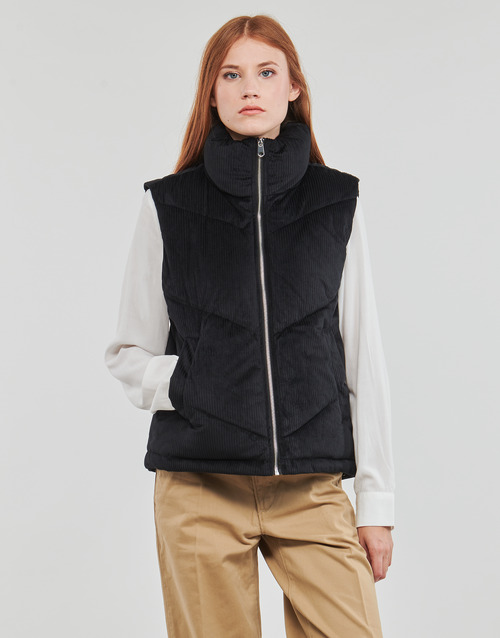 Vero Moda - VMDEBBIESOFIA CORDUROY WAISTCOAT - Noir