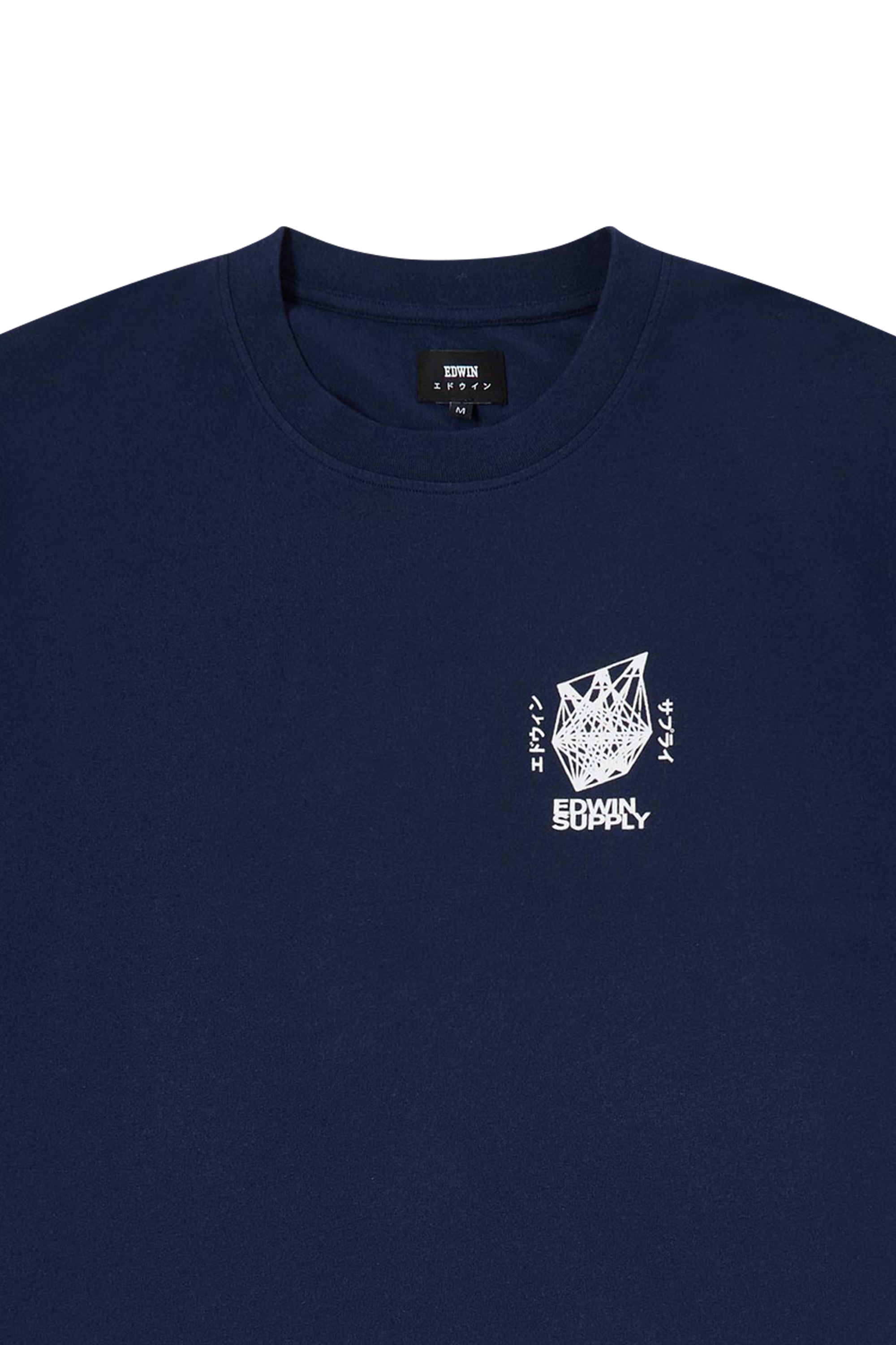 EDWIN T-shirt Protect Ya Lungs TS Bleu