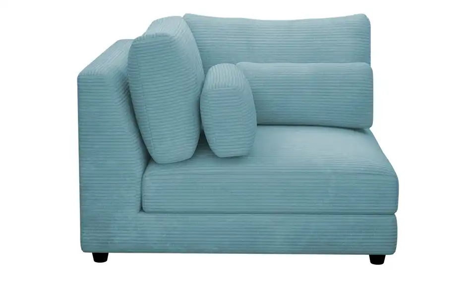 Element Branna Petrol Cordstoff Ecke