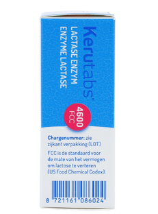 Kerutabs Lactase Enzym 4600 FCC Tabletten 100TB