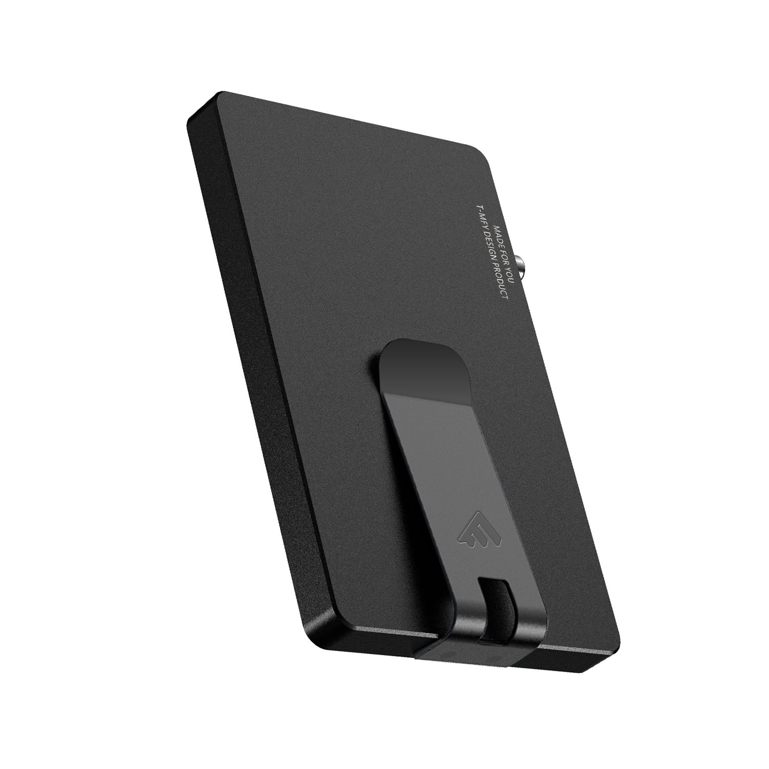 Valenta Cardprotector Aluminium Magsafe with Money Clip black