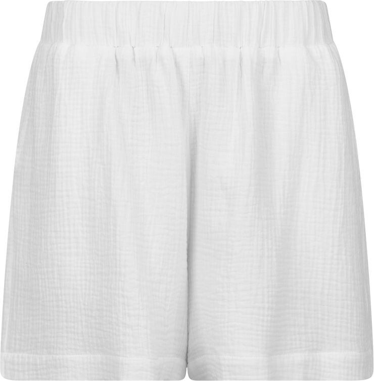 Neo Noir Ally Waffle Shorts Off white