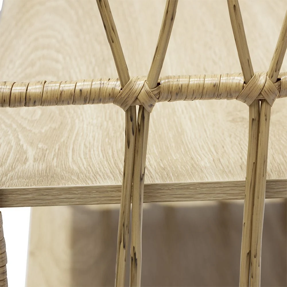 Étagère enfant vintage naturel - L63xP30xH95 cm