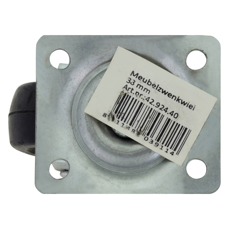 Meubelzwenkwiel 38mm 25kg