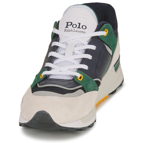 Polo Ralph Lauren - TRACKSTR 200-SNEAKERS-LOW TOP LACE Blanco / Marino / Verde