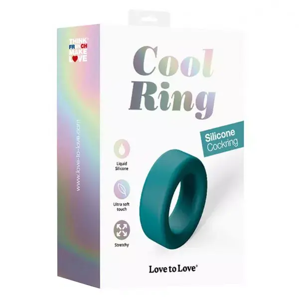 Adoro amar o anel Cool Teal Me