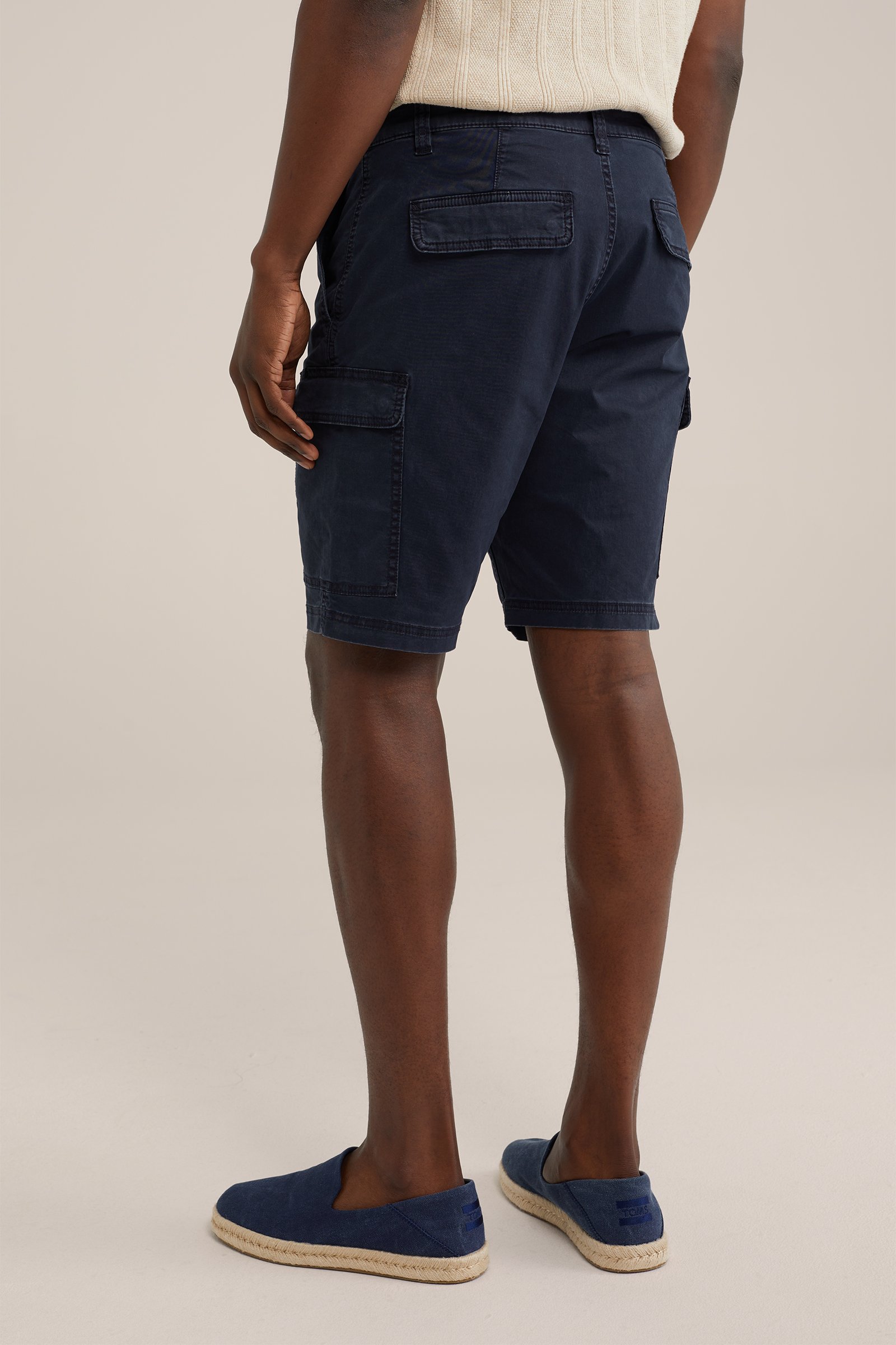 regular fit cargoshort WE Fashion Donkerblauw