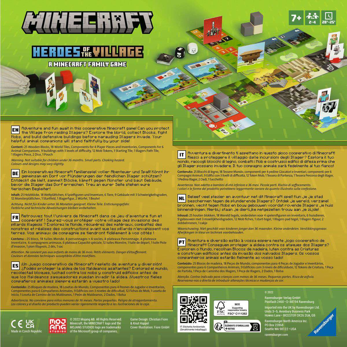 Ravensburger Spiel Minecraft Heroes of the Village