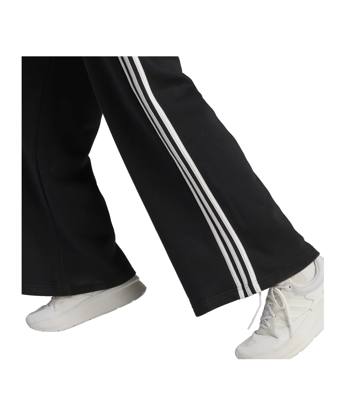 adidas Essentials FT Wide Hose Damen Schwarz
