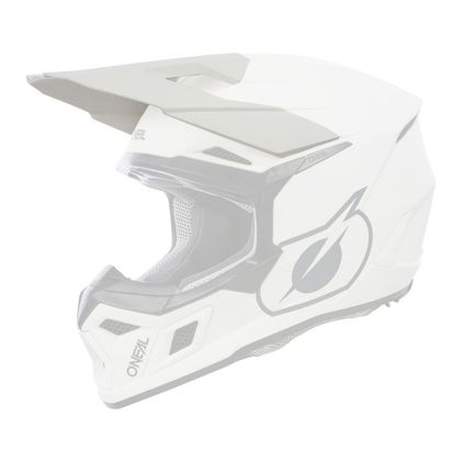 Casque cross O'Neal 3SRS - SOLID V24 2024 - Blanc
