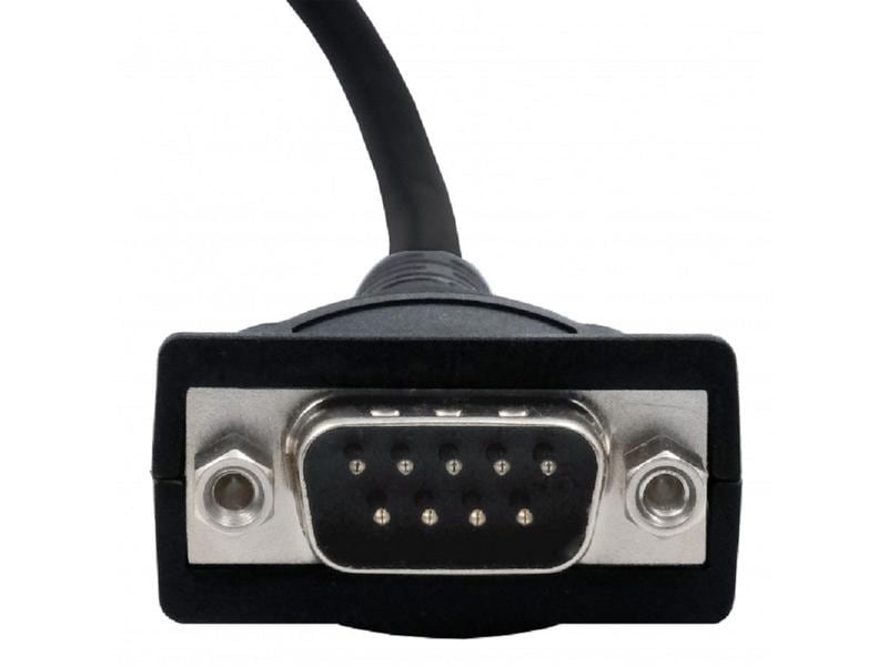 Exsys Schnittstellenkonverter EX-13002 1-Port USB-zu-Serial-Adapterkabel (9 Pin RS-232, 1.8 m)