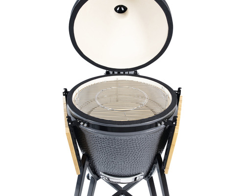 Keramische grill Grill Guru Kamado Original XL met standaard en opbergruimte, op wielen