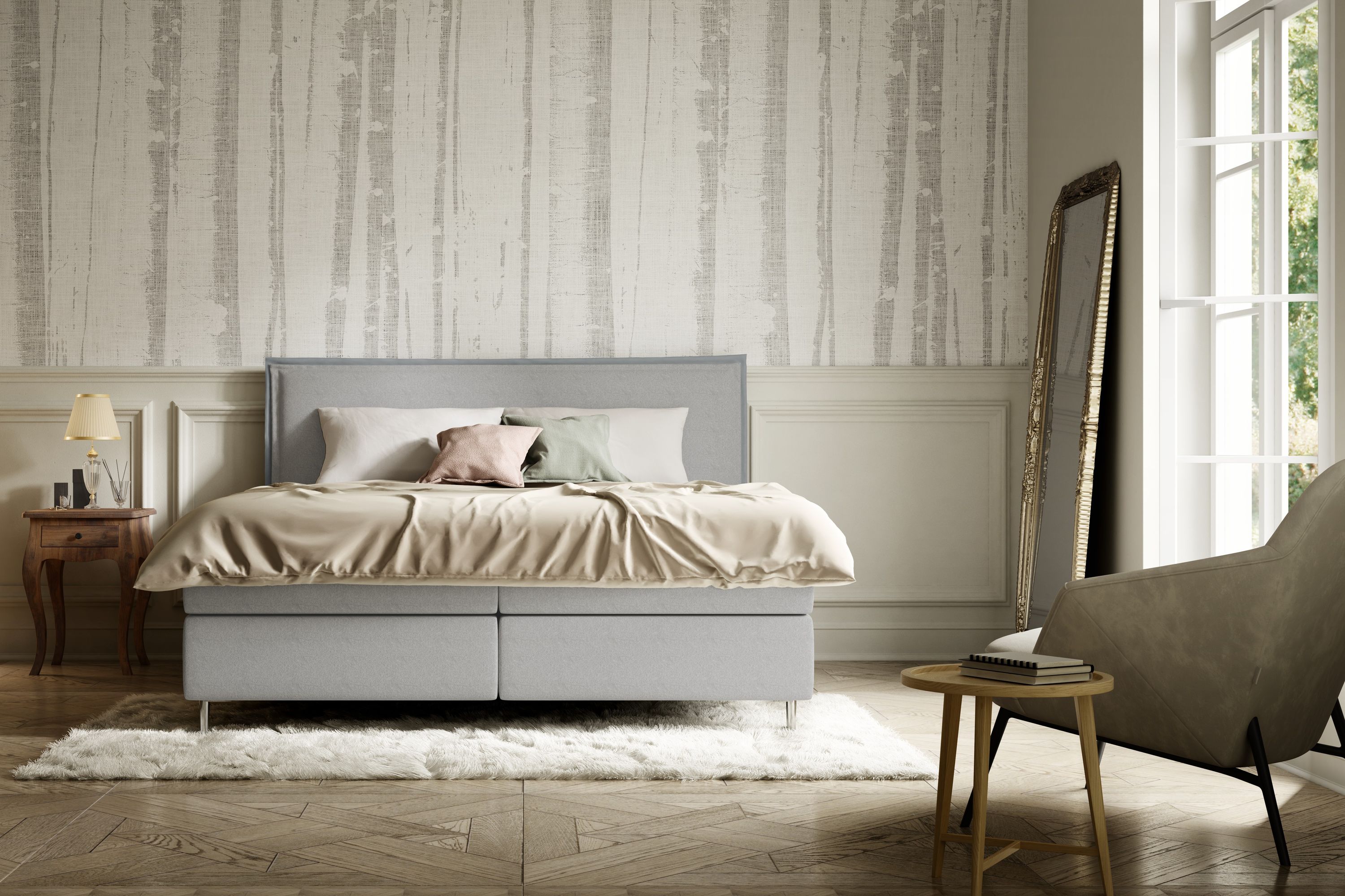 Boxspringbett SCHLARAFFIA SENSATION 160 x 200 cm H2