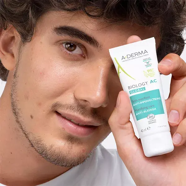 A-Derma Biology AC Global Tratamento Matificante Anti-Imperfeições 40 ml