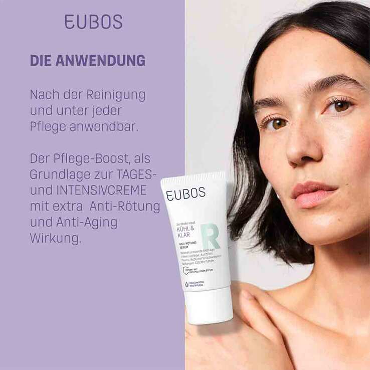 Eubos Kühl & Klar Anti-Rötung Serum, 30 ml