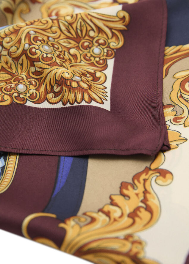 MANGO Vintage printed scarf 78