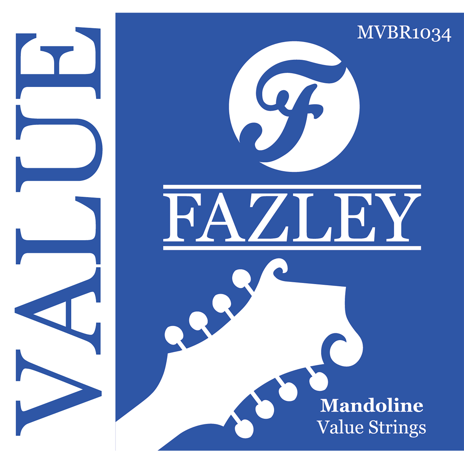 Fazley MVBR1034 Value Mandoline Strings 80/20 Bronze snarenset voor mandoline (.010 - .034)