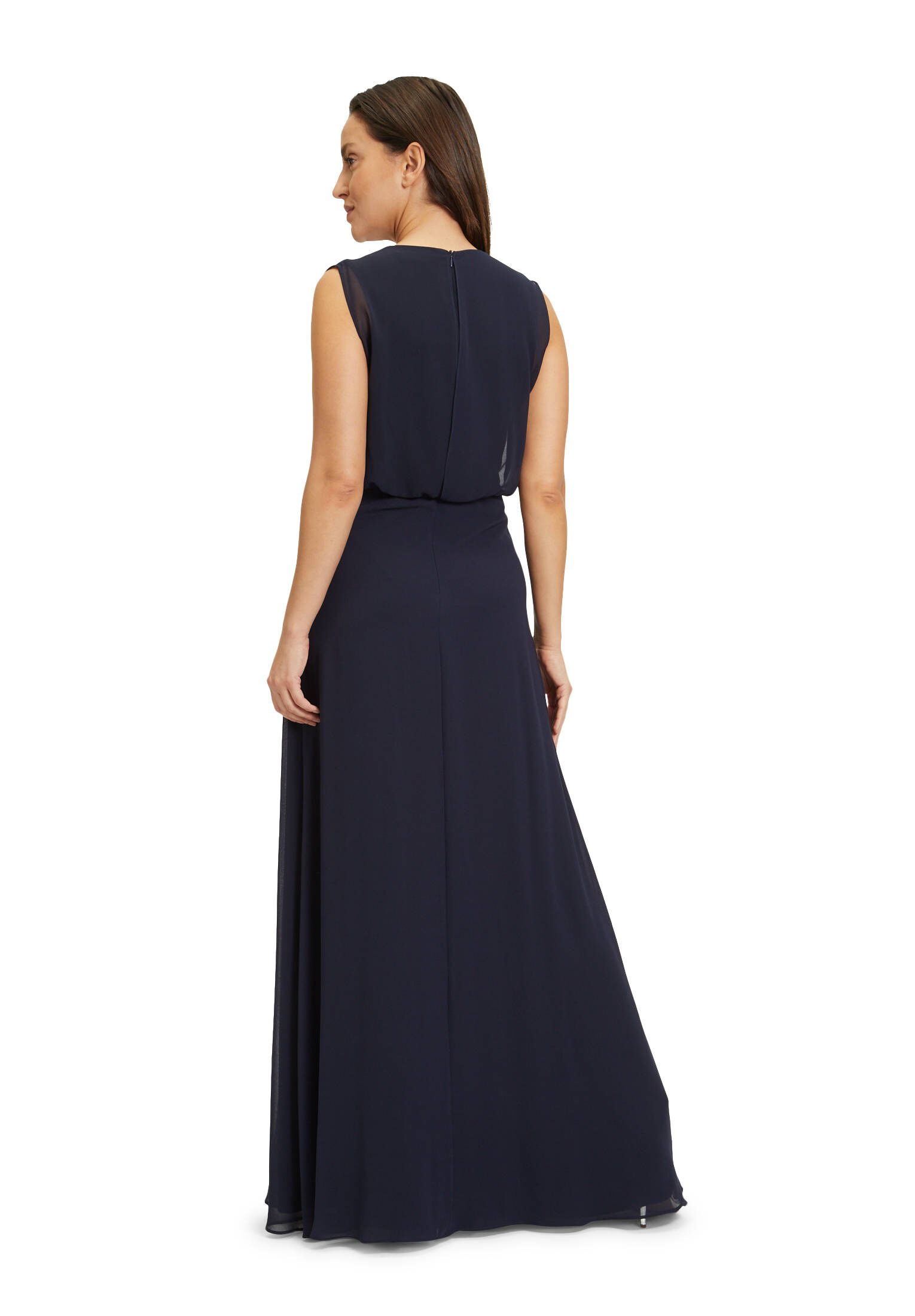 Vera Mont| Damen Chiffonkleid figurbetont