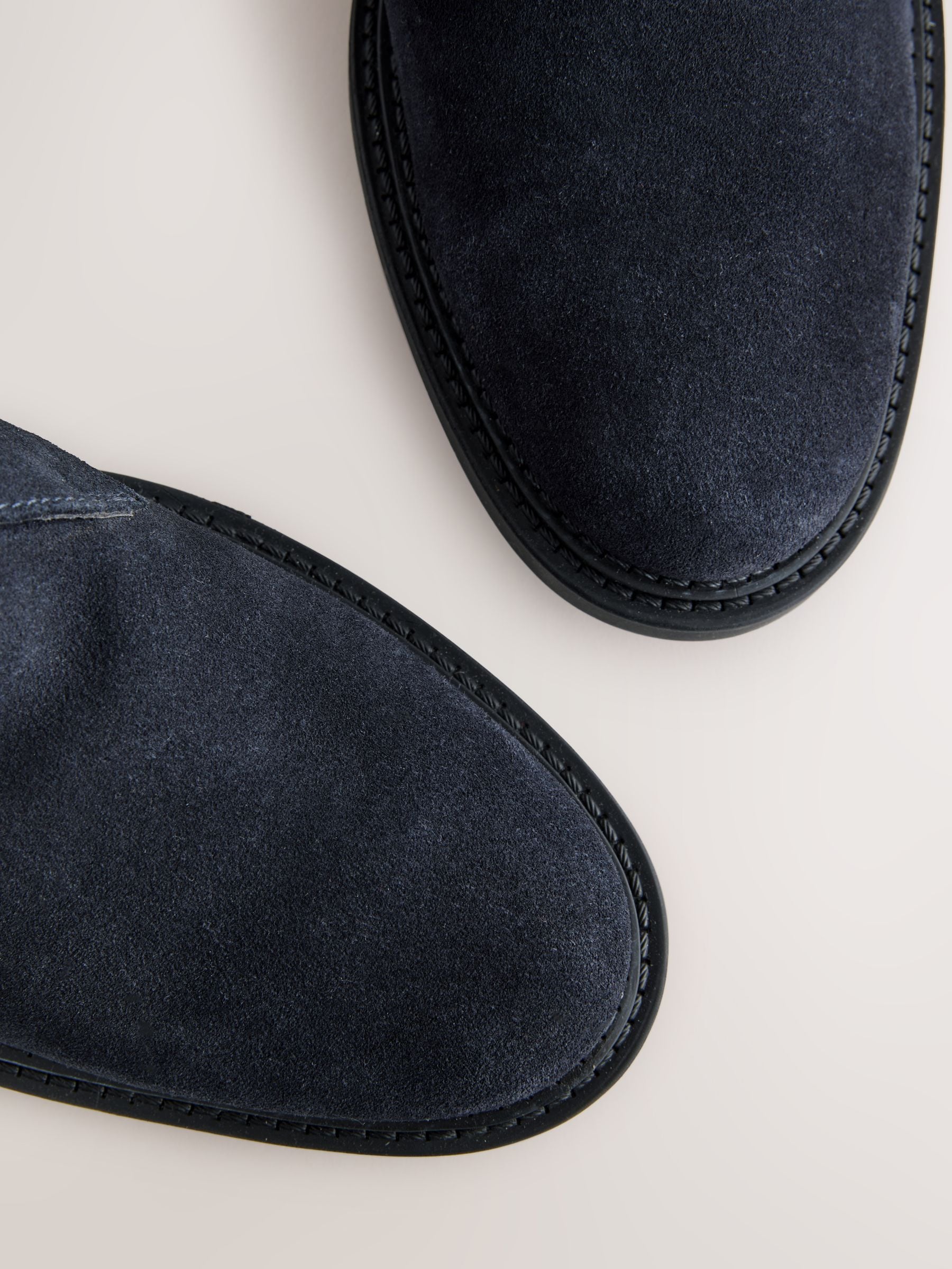 Marineblauw - Smart Suede Chukka Boots