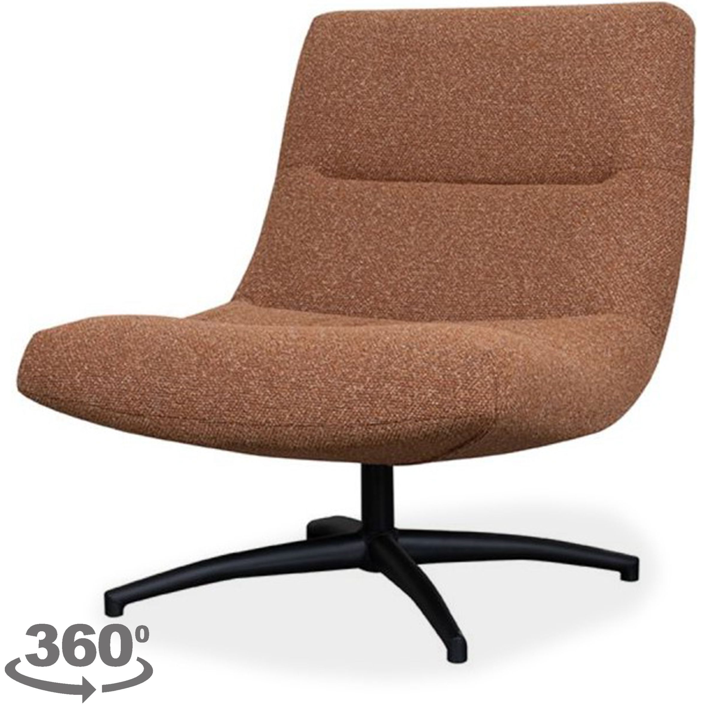 Draaifauteuil Coral WX-67.005 Calix B77 x D93 x H88 cm