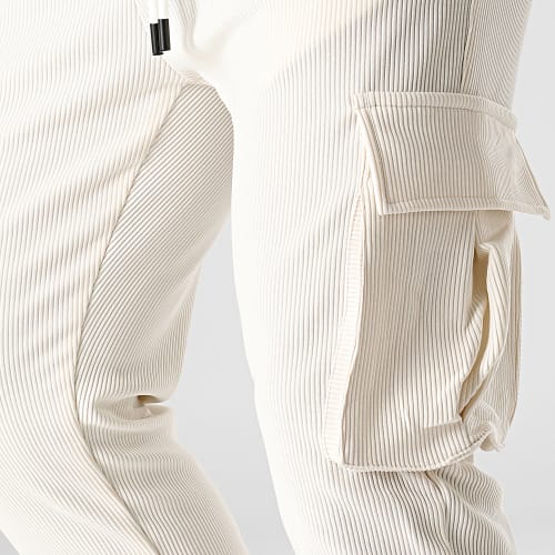 Pantalon Cargo Beige Clair