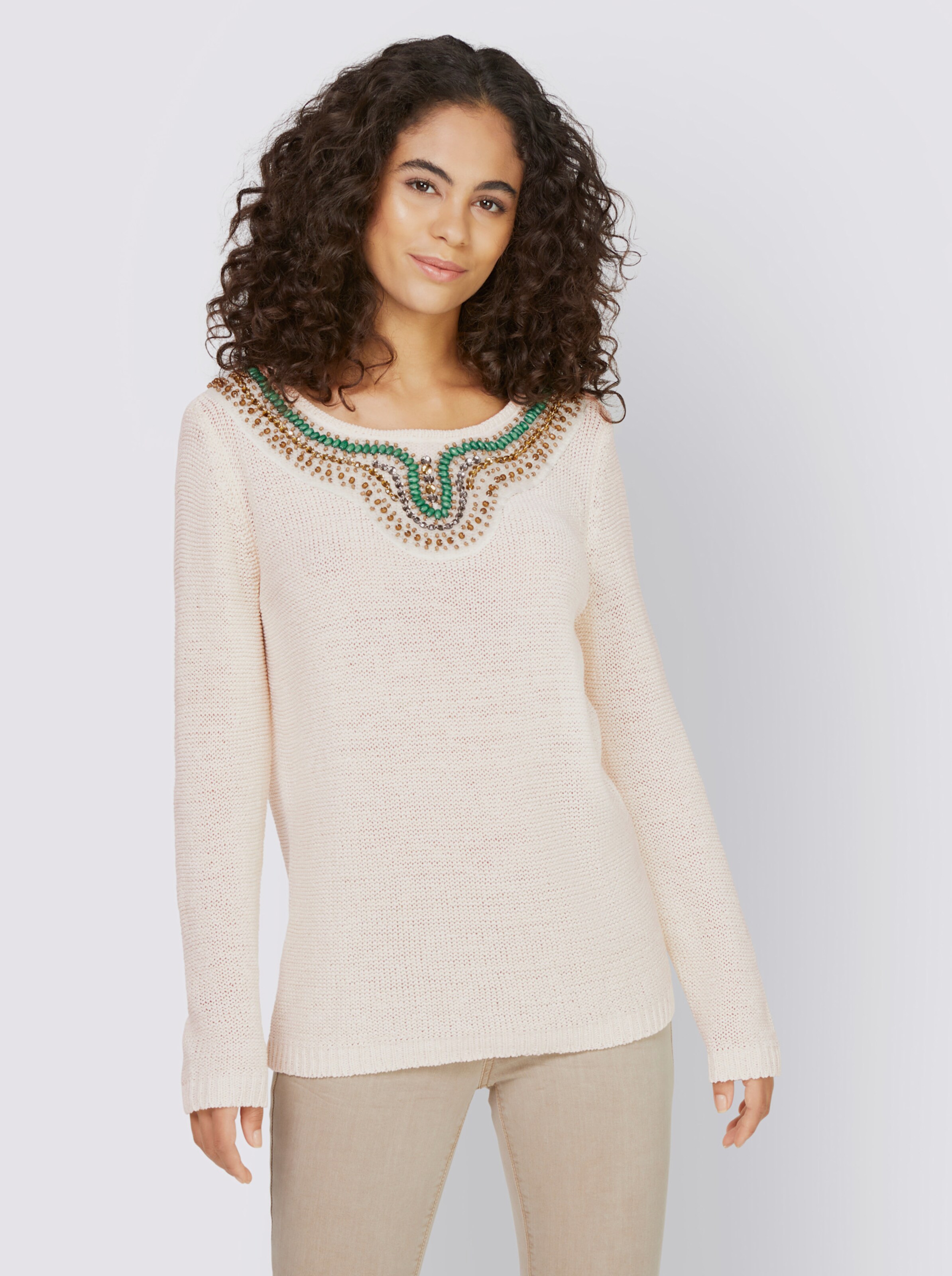 Bändchenpullover