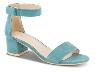 B&CO Damesandal med hæl Grøn 4214101040