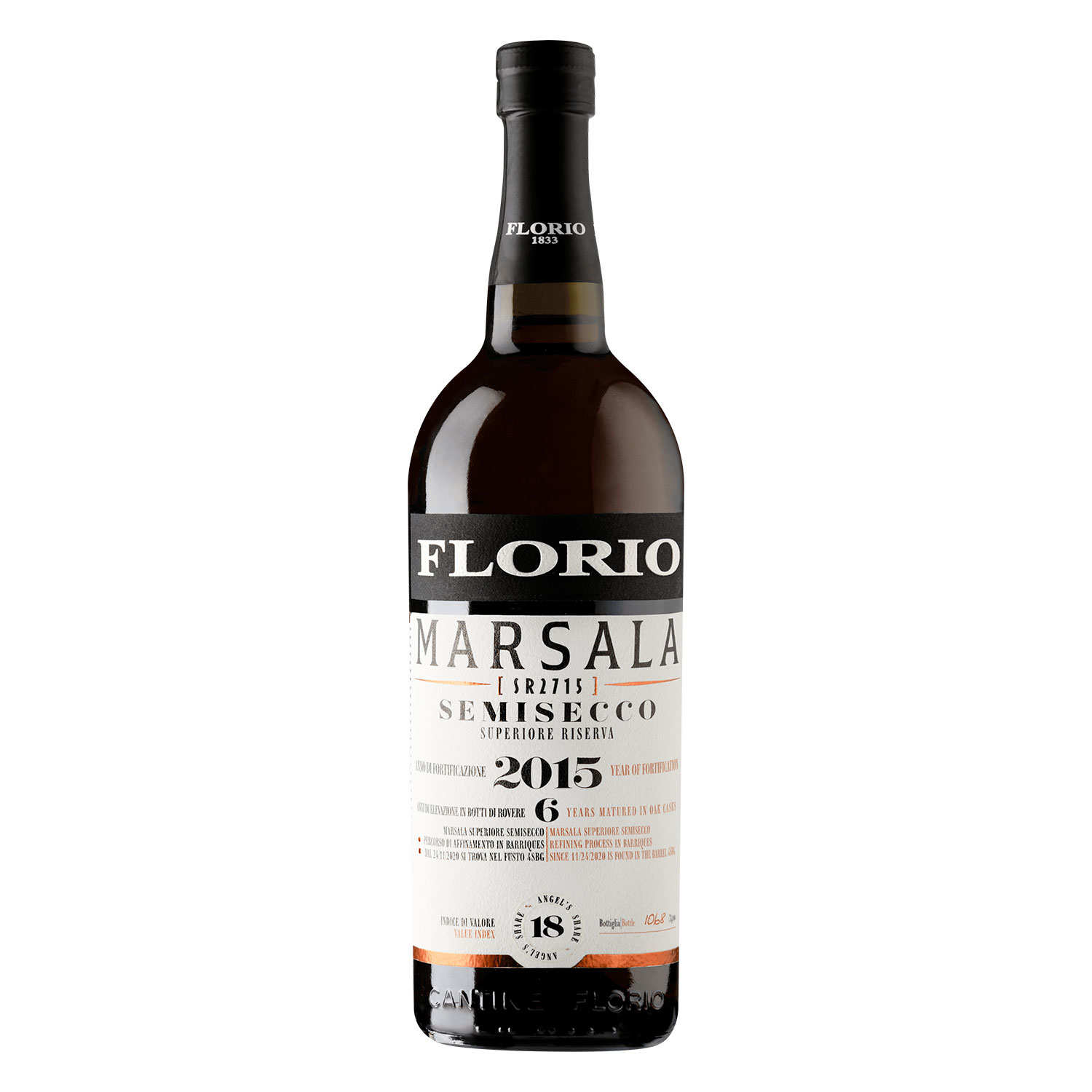 Marsala Florio demi-sec supérieur Riserva 2015