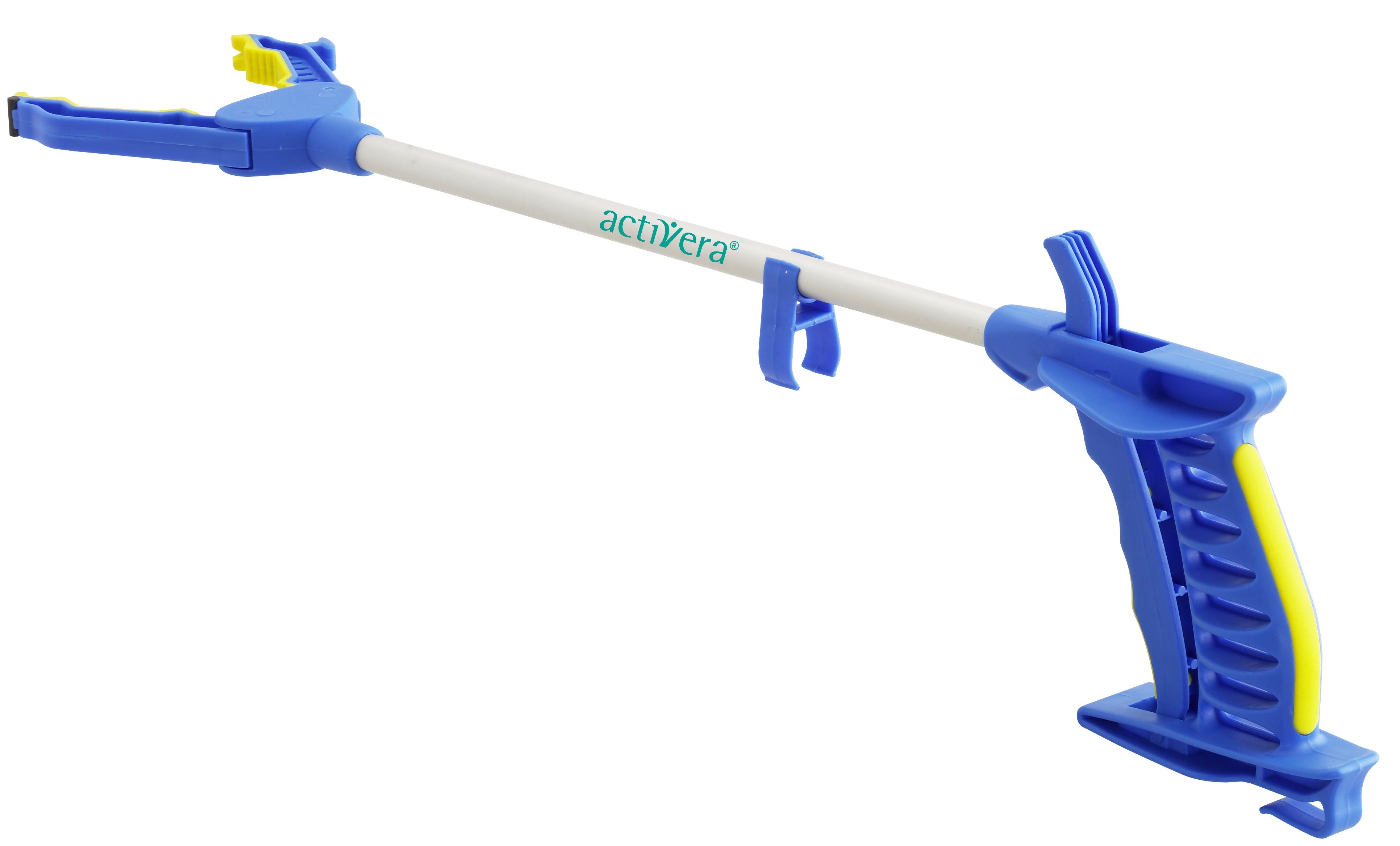 Greifhilfe Magnetische Greifzange mit Softgriff handschonend 60cm Länge