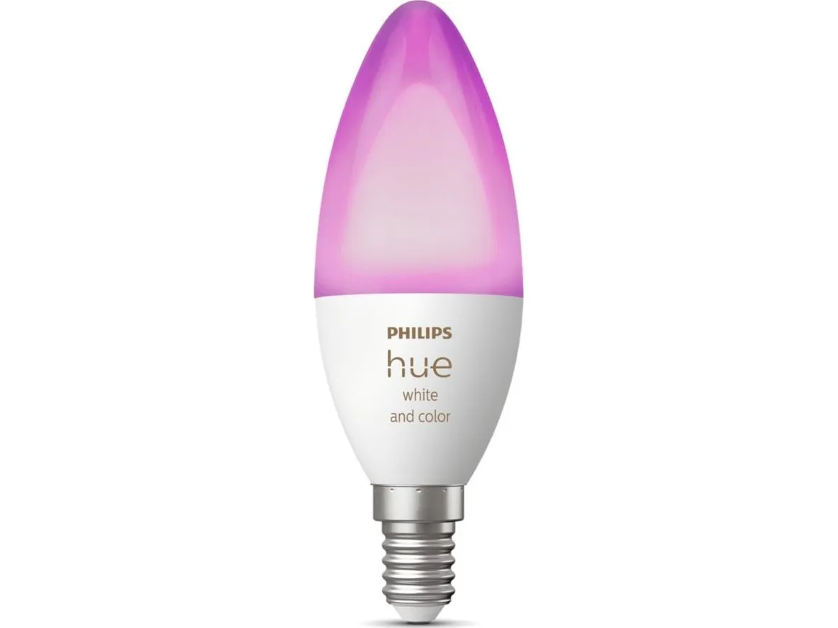 Philips Hue White and Color Ambiance Kerte - E14 pære