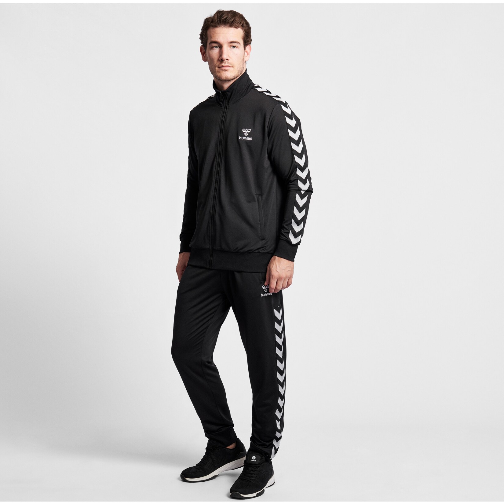 Hummel NATHAN ZIP JACKE schwarz