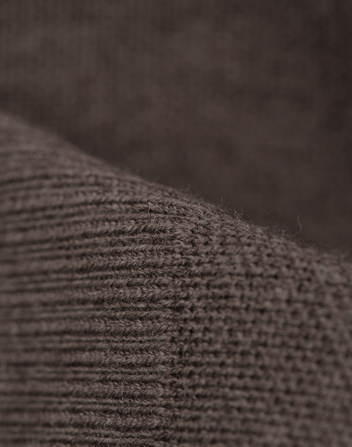 Sweater met hoge hals van merinowol voor dames