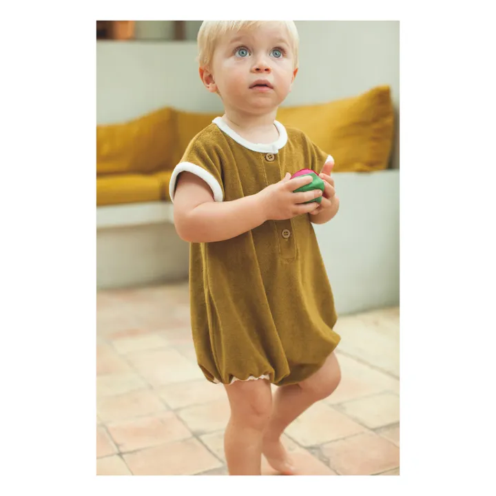 Marlot Paris Barboteuse Orso Eponge  | Ocre