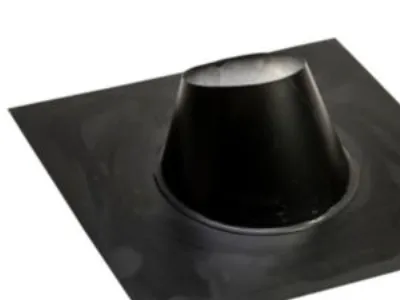 MB uØ 250mm inddækning 5-32° - aluminium sort,HUSK krave 317641251 (Multi25, Multi50, Wood)