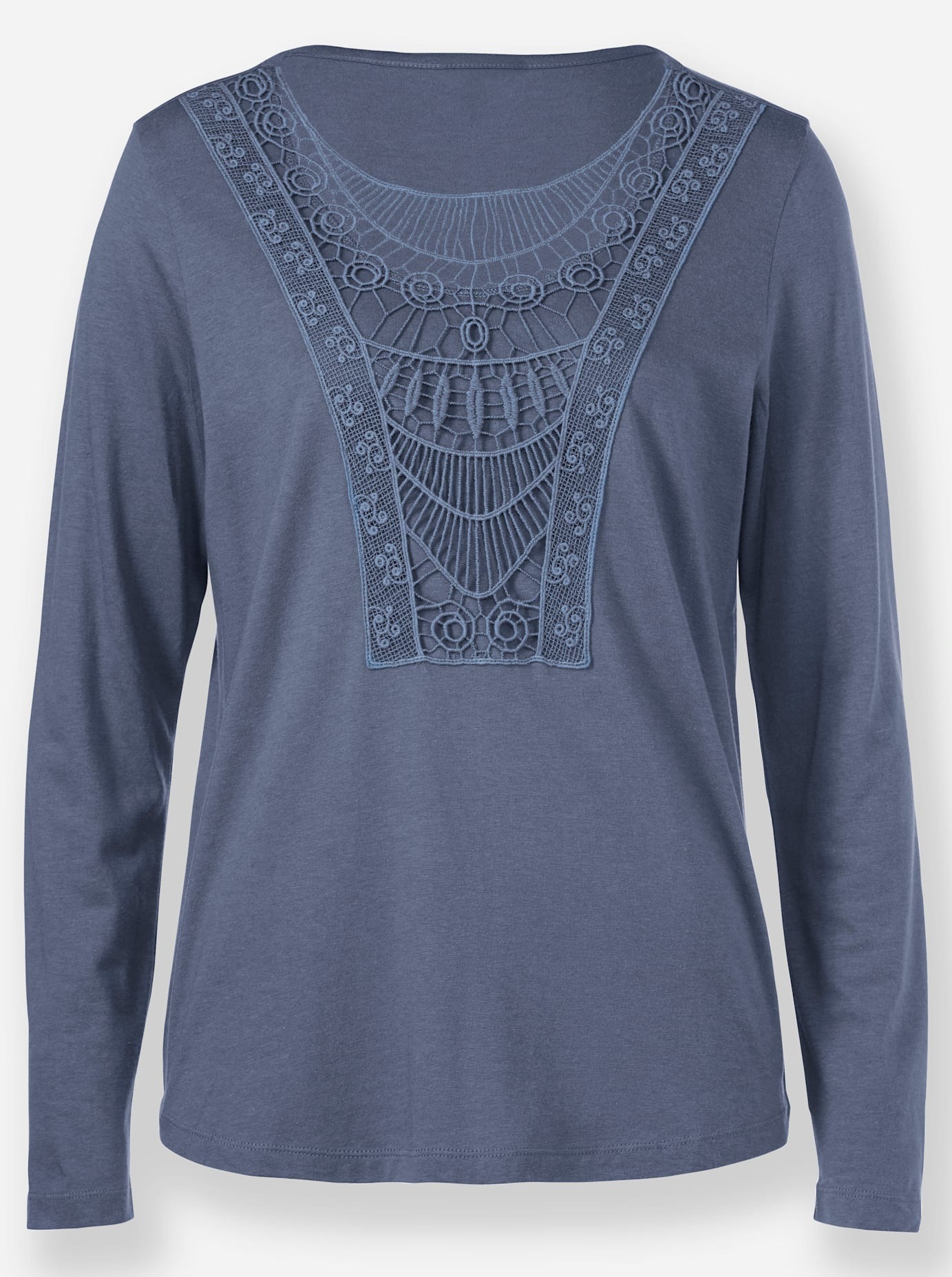 Inspirationen Spitzenshirt »Shirt« 1 Stk. tlg.