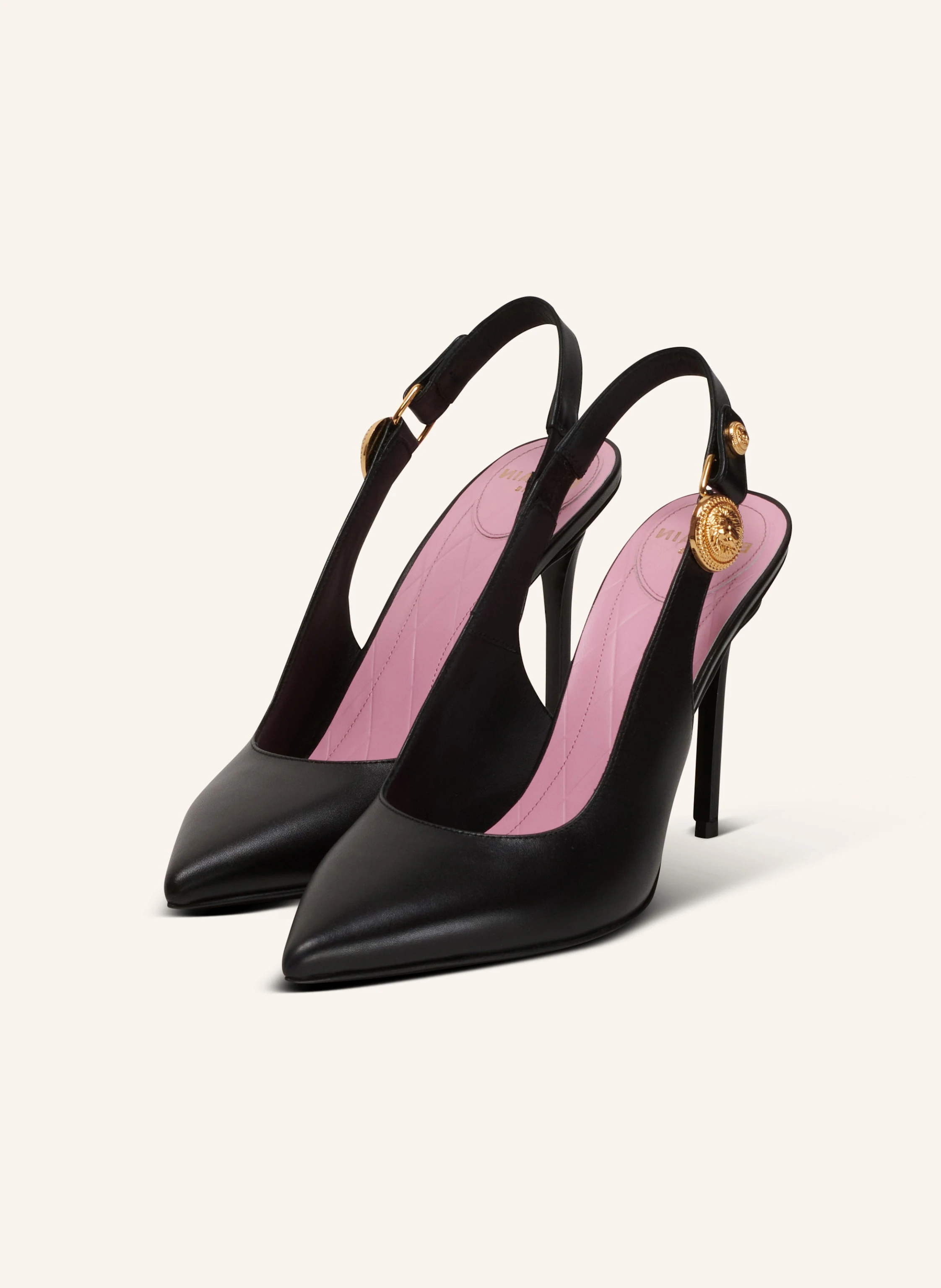 BALMAIN Slingbacks Eva aus Kalbsleder