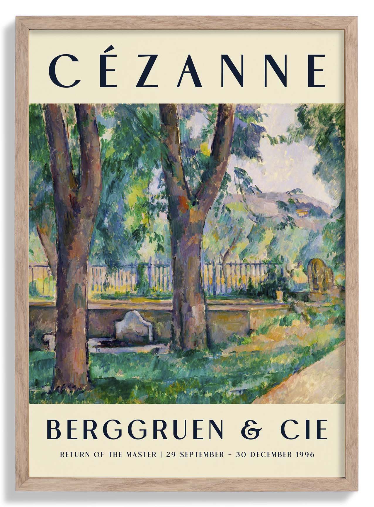 Die Pool-Kunstausstellung von Paul Cézanne
