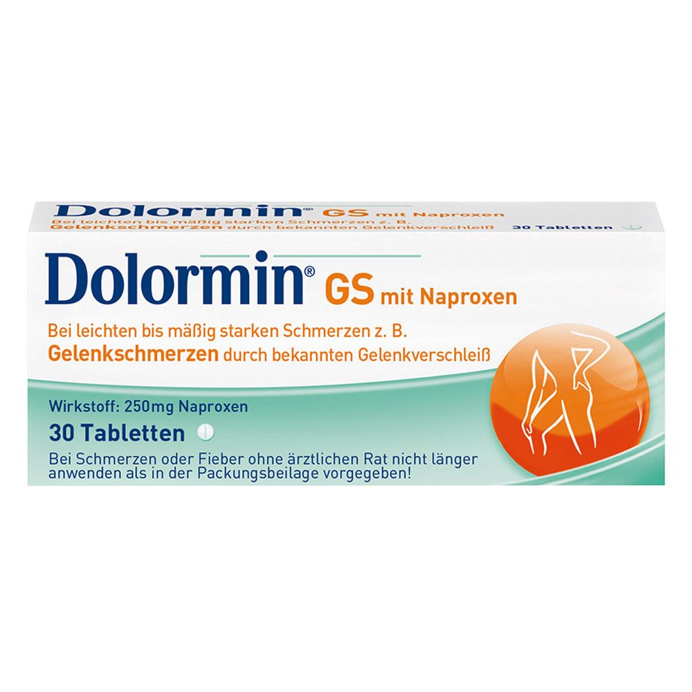 Dolormin GS mit Naproxen, Schmerztabletten bei Gelenkschmerzen