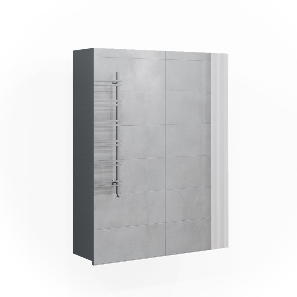 VICCO Spiegelschrank FREDDY Anthrazit Spiegel Badspiegel Wandspiegel Badezimmer