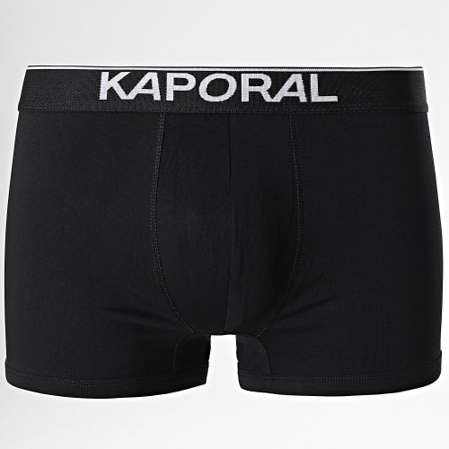Lot De 3 Boxers Quad Noir Camel Orange