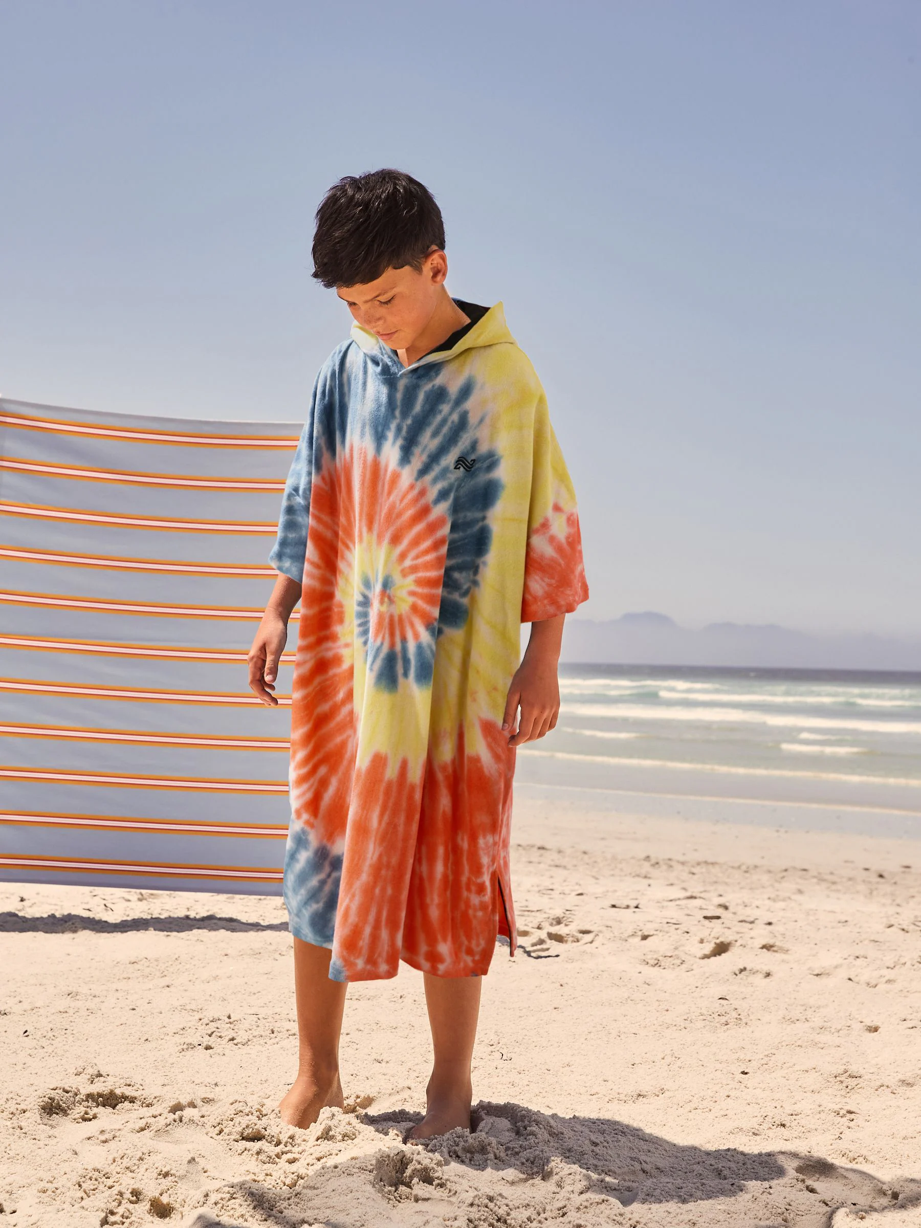 Multi - Poncho handdoek (3-16jr)