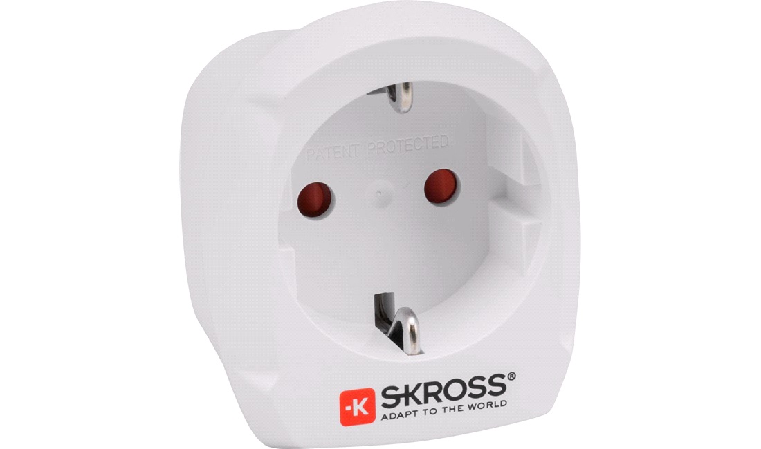 Rejseadapter SKROSS Europa til UK