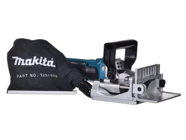 Makita DPJ180 - universalfræser 18V li-ion - AKKU - 100 mm - intet batteri - 18 V - Uden batteri og oplader - SOLO